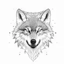 gerald the witcher wolf school tattoo design idea