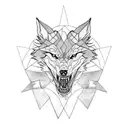 witcher wolf school tattoo design idea