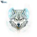gerald the witcher wolf school tattoo design idea