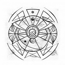 solar System tattoo design idea