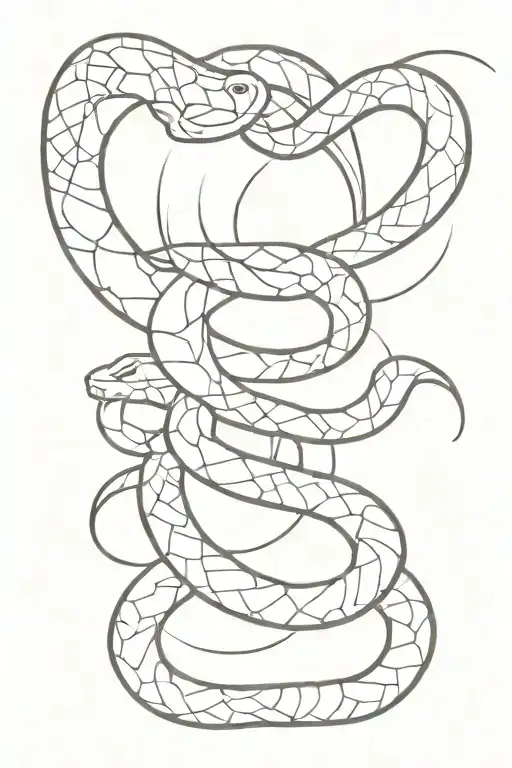 simple plain snake tattoo within 20 square inch tattoo tattoo design idea