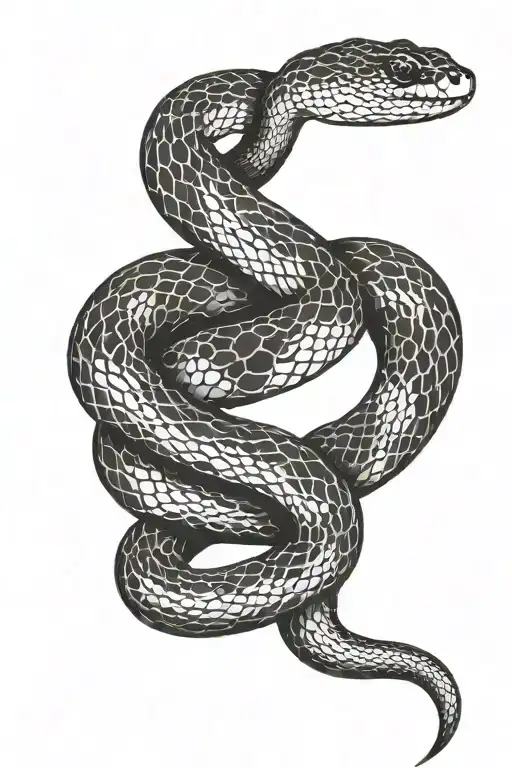 simple plain snake tattoo within 20 square inch tattoo tattoo design idea