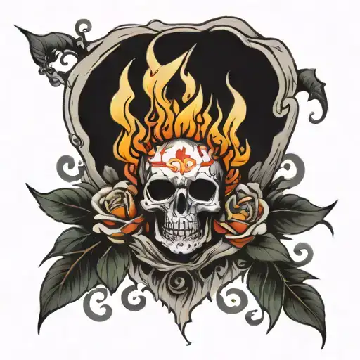 funeral pyre Come tattoo design idea