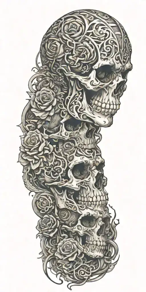gothic inspired tattoo tattoo design idea