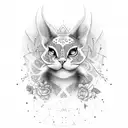 Kristine name tattoo design idea