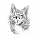 Kristine name tattoo design idea