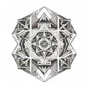 lucky 13 tattoo design idea