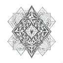 lucky 13 tattoo design idea