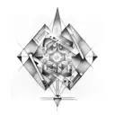 bauhaus band tattoo design idea