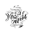 Script "I do not exist to die" tattoo design idea