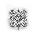 celtic cross  tattoo design idea