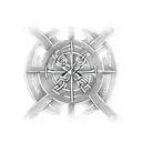 celtic cross  tattoo design idea
