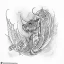 basque tattoo design idea