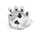 Paw Print tattoo design idea