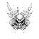 Survivalist's Arsenal tattoo design idea