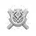 Survivalist's Arsenal tattoo design idea