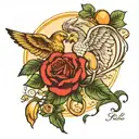 apollo and dionysis tattoo design idea