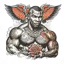 MMVI Mike Tyson's tattoo design idea