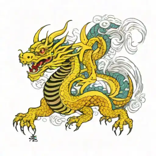complaint is eastern dragon tattoo design idea