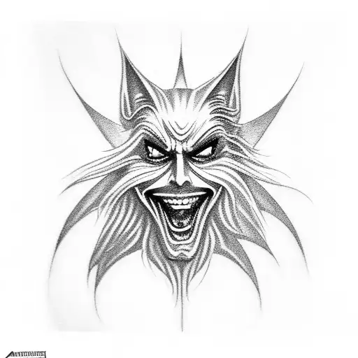 alucard hellsing with eyes tattoo design idea