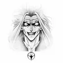 alucard hellsing with eyes tattoo design idea