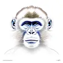 bad monkey tattoo design idea