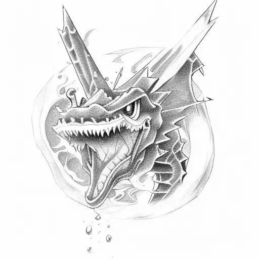 charizard tattoo design idea