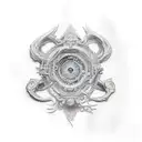 Stoicism tattoo design idea