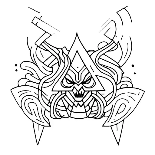 alter ego tattoo design idea