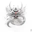 Raiden shogun tattoo design idea