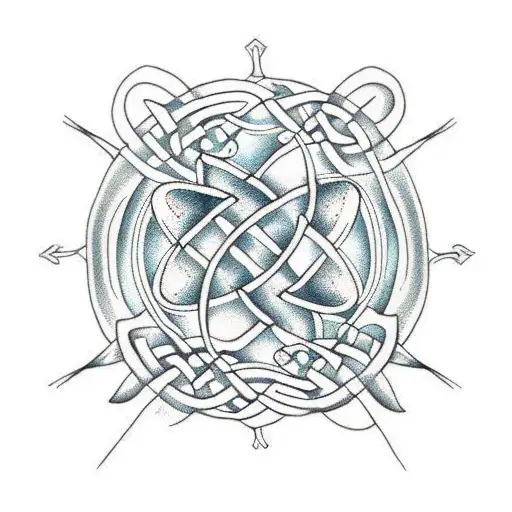 270+ Celtic Trinity Knot Tattoo Stock Illustrations, Royalty-Free Vector  Graphics & Clip Art - iStock