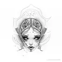 Maggie shotting Burns tattoo design idea