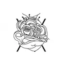 LGBT bookshelf tattoo design idea