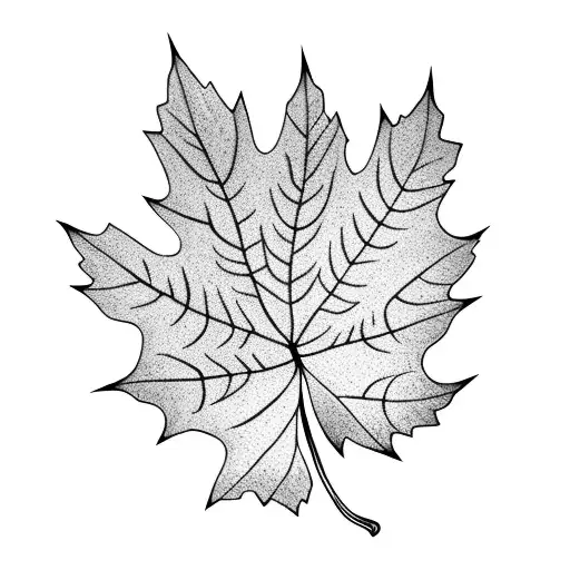 white oak leaf, alder leaf, vine/line tattoo design idea