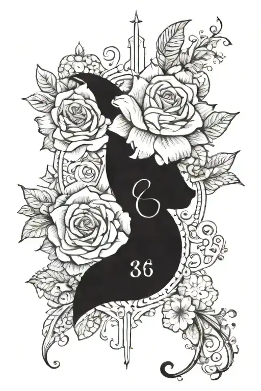 proverbs 3:5 6 tattoo design idea