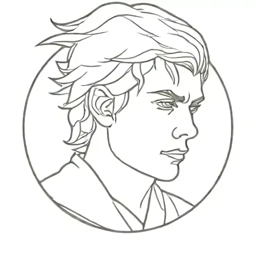 anakin skywalker tattoo design idea
