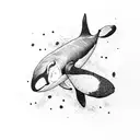orca  tattoo design idea
