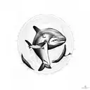 orca  tattoo design idea