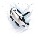orca  tattoo design idea