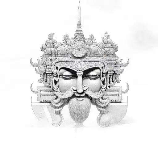 cholan Tamil tattoo design idea