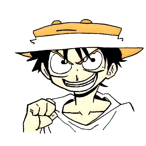 luffy one pice tattoo design idea