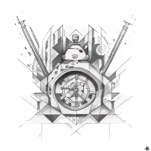 Design a sleeve tattoo inspired by Amir Tataloo's album covers tattoo design idea