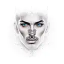 Amir tataloo face tattoo design idea