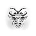 taurus tattoo design idea