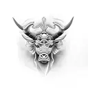 taurus tattoo design idea