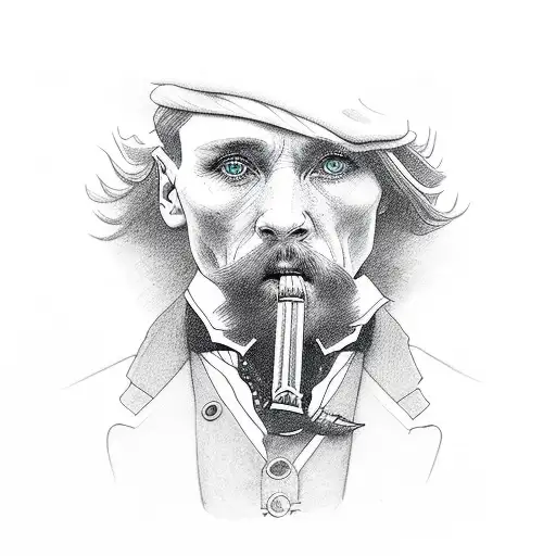 peaky blinders tattoo design idea