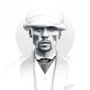 peaky blinders tattoo design idea