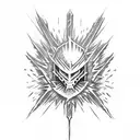 dark souls 3 bonfire tattoo design idea