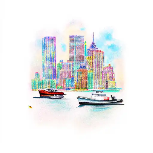 "Trinidad and Tobago" NYC tattoo design idea