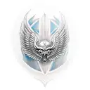 valkyrie sideways tattoo design idea